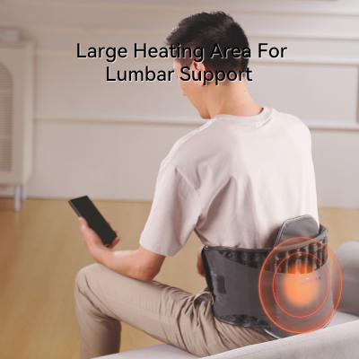 Inflatable Graphene Heating Back Belt – Air Lumbar Support Brace