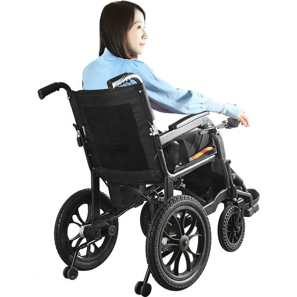D3-AT Electric Wheelchair – Bold Frame with Lithium Battery