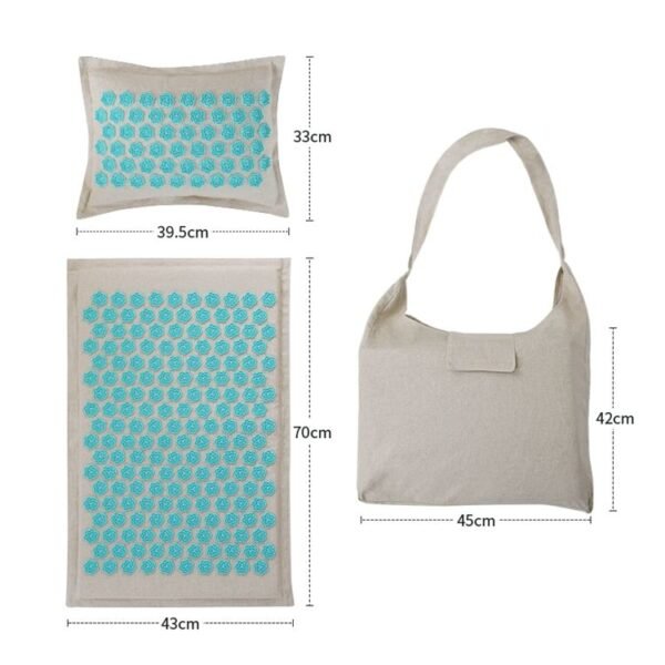 Cotton Acupressure Mat & Pillow Set