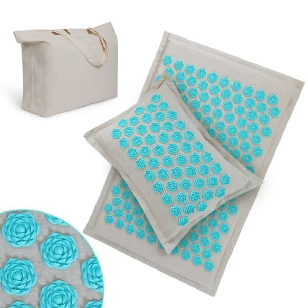 Cotton Acupressure Mat & Pillow Set