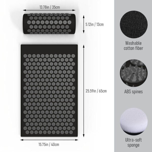 Acupressure Mat Set – Custom Colors for Back & Neck Relaxation