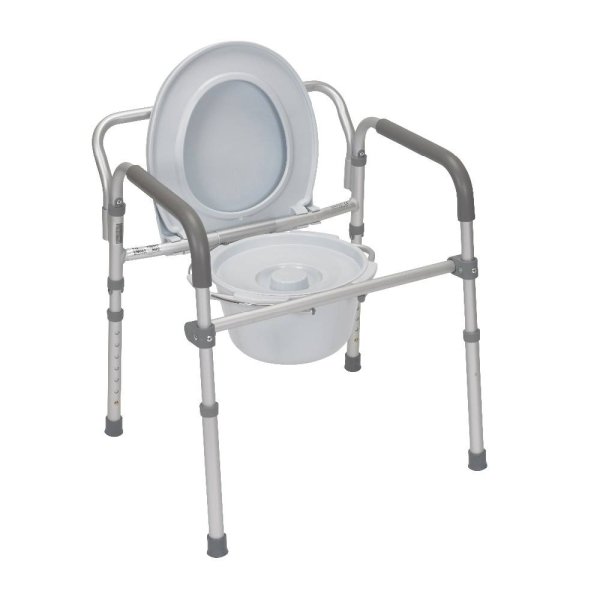 BA386 Portable Commode Chair – Shower & Toilet Use