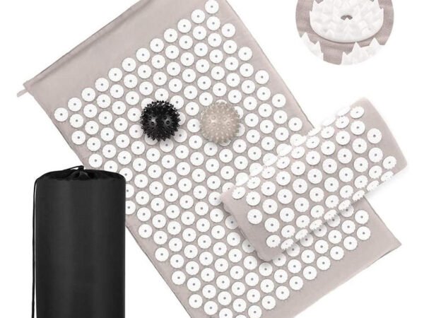 Sleeping Acupressure Mat Set – Sciatica & Headache Pain Relief