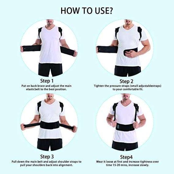 Orthopedic Back Brace – Upper Back Pain Relief Support
